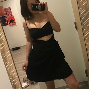 [NWT]Reformation Playa Dress in Black